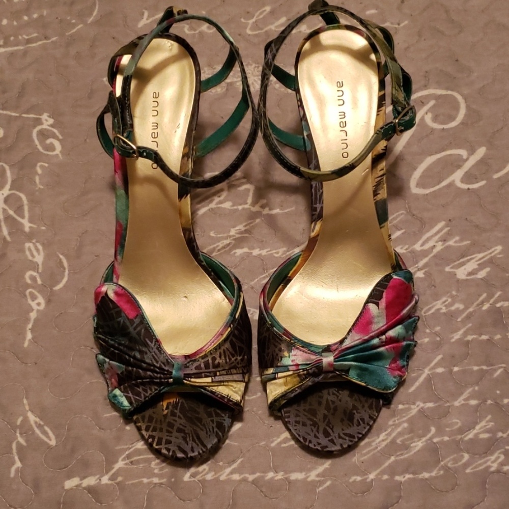 Multi colored heels